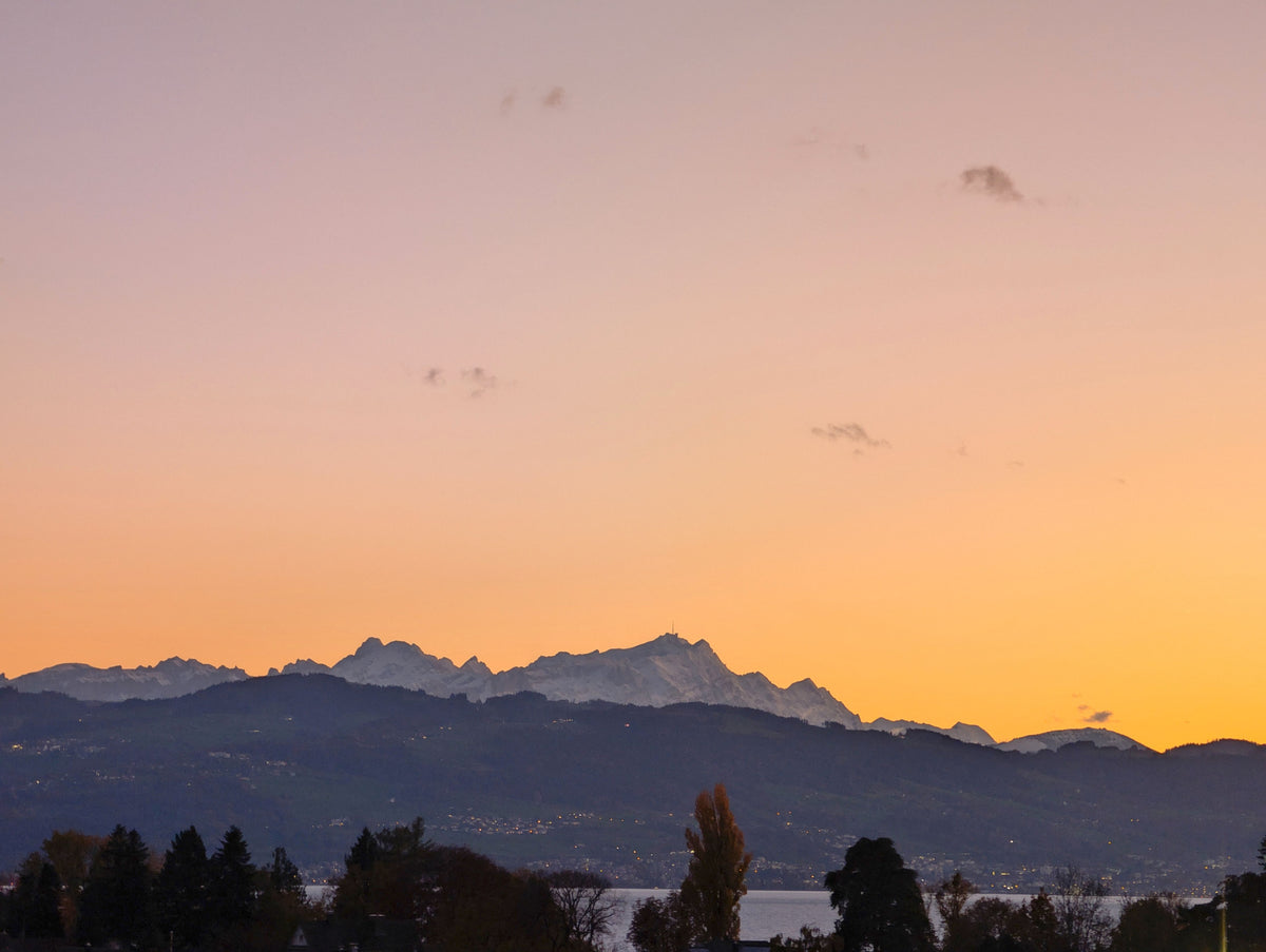 Glowing Säntis